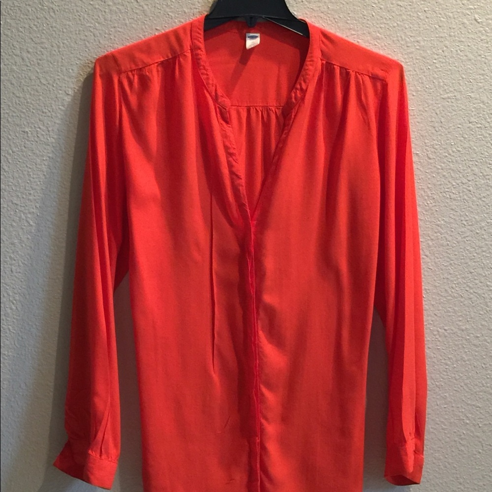 Old Navy Orange Blouse